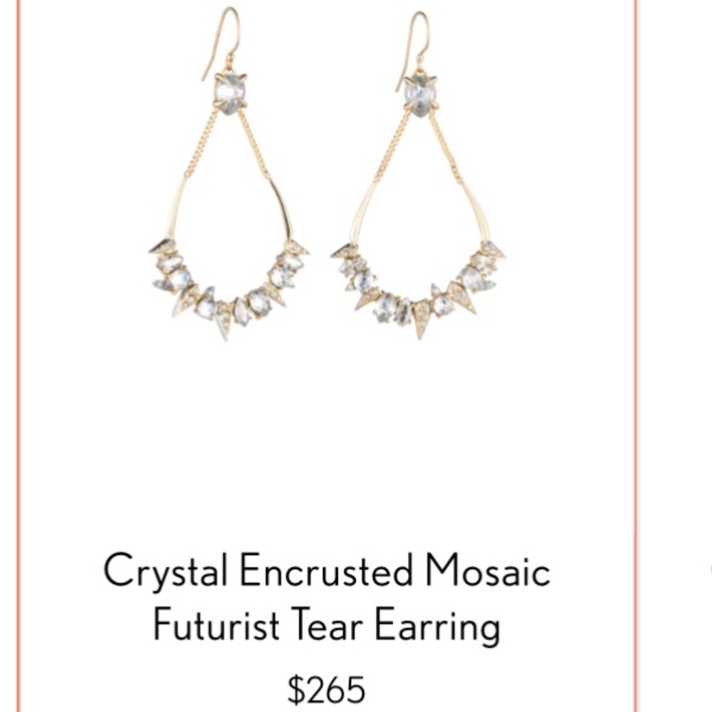 Alexis Bittar Mosaic Futurist Chandelier Earrings - Picture 6 of 16